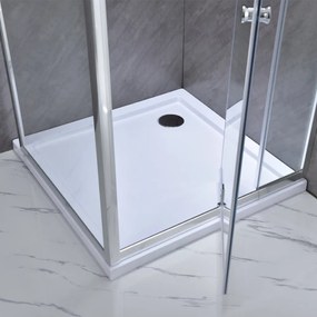 Zuhanyfal 90x185 cm