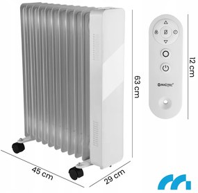 Elektromos olajradiátor MALTEC PROOIL2500WW