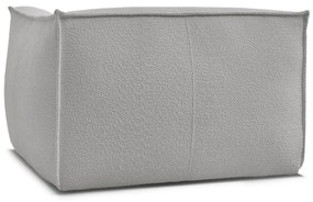 Világosszürke buklé fotel Giorgia – Bobochic Paris