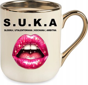 Mutatós Bögre Elegant Bézs S.u.k.a Ajándék Barátnő Feleség Barátnőjének