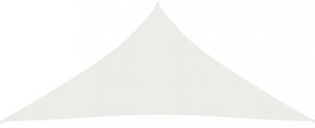 fehér HDPE napvitorla 160 g/m² 5 x 6 x 6 m