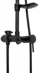 REA-P7005 - Zuhanyszett LUIS matt fekete