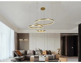 LED Dimmelhető csillár zsinóron LED/125W/230V 3000-6500K + távirányítás