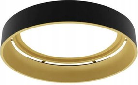 Ledvance keret Sf Circular 500 lámpához, fekete/arany, acél, Ø560 mm, 105 mm, C