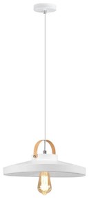 Csillár zsinóron NEXT 1xE27/60W/230V fehér