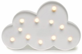 LED gyereklámpa CLOUD, 29,5 cm