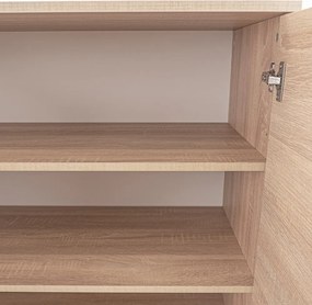 Miami komód 2 ajtós 80x92 cm sonoma tölgy-sonoma tölgy