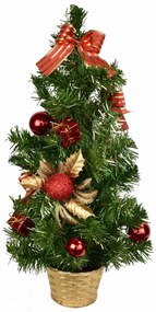 Caronia karácsonyi díszített fa, 45 cm