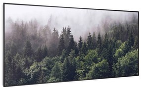 Klarstein Wonderwall Air Art Smart, infravörös hősugárzó, 120 x 60 cm, 700 W, erdő
