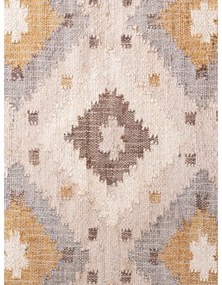 Krémszínű kézi szövésű juta futószőnyeg 80x200 cm Roya Imani – Elle Decoration