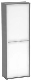 Polcosszekrény Hamila NEW TYP 05 (grafit + fehér). 1028758