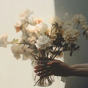 Poszter 50x50cm A csokor múló szépsége