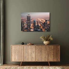 Fényes metropolisz képe (90x60 cm)