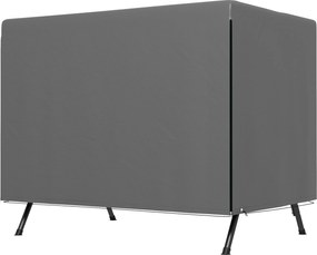 Outsunny Függőágy Takaró Kert Függőágy Takaró Kültéri Függőágy Takaró Cipzárral Vízálló 215x155x150 cm Sötétszürke | Aosom