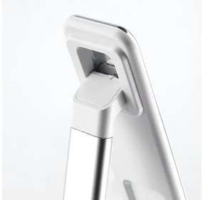 Lámpa Asztali TRITTON 6W, 340lm, AC220-240V, 4-CCT, Wireless töltő, USB, PF>0,5, RA>80, fehér