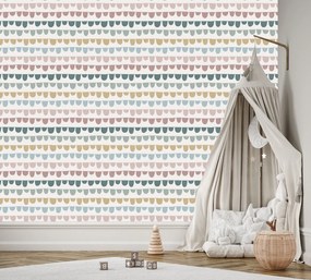 Gario Fotótapéta Scandi fodrok Anyag: Vlies, Méret: 400 x 280 cm