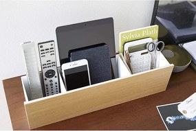 Fehér-natúr színű fém rendszerező írószerekhez Rin – YAMAZAKI