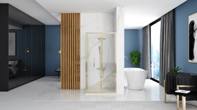 Rea, Sarokzuhanykabin REA RAPID FOLD Gold, KPL-09132