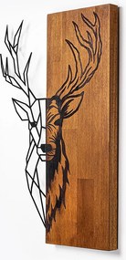 Red Deer 1 fa-fém faldekoráció