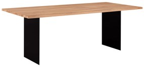 Tölgyfa loft asztal 90x200 cm Kent matt tölgyfa