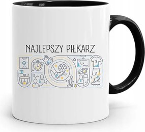 Fekete Bögre AjĂĄndĂ©k A Legjobb LabdarĂșgĂłnak fĂ©nykĂ©pes nyomtatĂĄssal