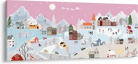Kép - varázslatos tél (120x50 cm)