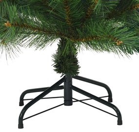 Műanyag Hajtogatós Karácsonyfa állvánnyal Zöld 120 cm PVC, acél