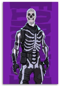 Gario Vászonkép Koponya katona fortnite - Nikita Abakumov Méret: 60 x 90 cm