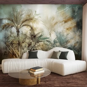 Gario Fotótapéta Növények az esőerdőben Anyag: Vlies, Méret: 300 x 210 cm