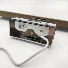 BRILAGI-LED Fürdőszobai tükörvilágítás 3 az 1-ben WOODY MIRROR LED/8W/230V IP44 króm/tölgy-dió