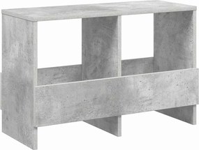 vidaXL Magazin állvány Beton Szürke 68,5 x 30 x 45 cm