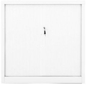 vidaXL fehér acél tolóajtós szekrény 90 x 40 x 90 cm