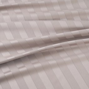 Goldea ünnepi damaszt reggeliző alátét - szürkésbarna csíkos - 2db 30 x 40 cm