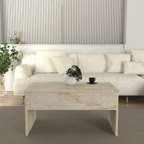 Akilli Travertine dohányzóasztal