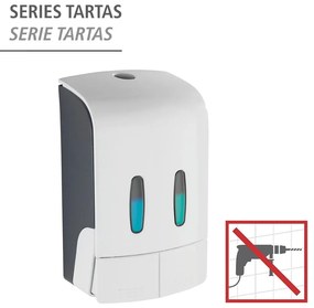Fehér fali műanyag szappanadagoló 0.96 l Tartas – Wenko