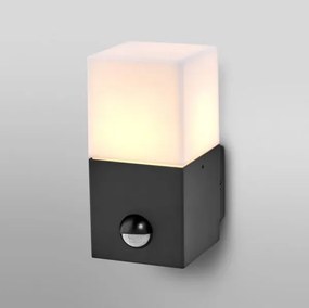Ledvance FIGO SQUARE kültéri fali lámpa s érzékelővel 1xE27/20W/230V