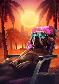 Poszter 29,7x42cm Nyár stílus