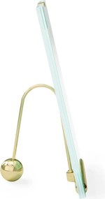 Aranyszínű üveg álló képkeret 19x23 cm Flute – Umbra