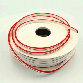 Neon Led Szilikon 6X12 Piros 12V DC IP67 1M