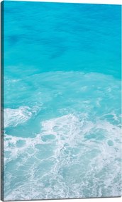 Vászonkép Hab a tengeren Hullámok Víz 60x100 cm Ideális ajándék