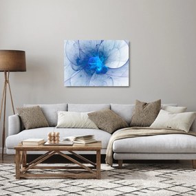 Absztrakt kép (üvegen) (70x50 cm)