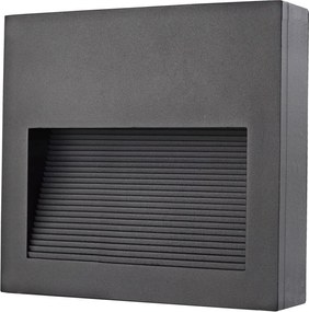 Novolux SLIM 289C-L0210B-04 Fali lámpa 1x9W/LED 4000K 1167LM IP65