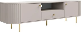 Lento TV-szekrény 181 cm fiókkal - homokbézs