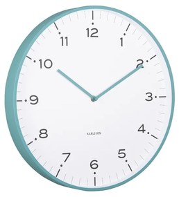 Karlsson 6011BL design falióra kék, 40 cm átmérővel
