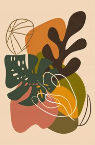 Poszter 53x81cm Erdei kompozíció