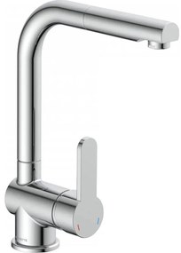 Schütte 79700 - LONDON konyhai csaptelep kihúzható zuhanyfejjel, fényes króm