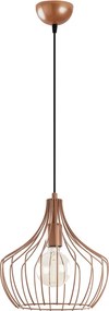 Mezopotamya N-1278 réz fém függőlámpa, Ø27 cm