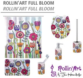 Kerámia fogkefetartó pohár Rollin'Art Full Bloom – Wenko