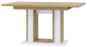 Zondo Étkezőasztal Farug (artisan + fehér) (6-8 fő részére). 1055169
