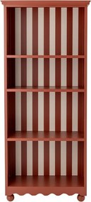 Piros könyvespolc 66x151,5x32 cm Sasha – Bloomingville